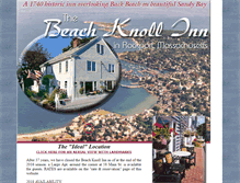 Tablet Screenshot of beachknoll.com
